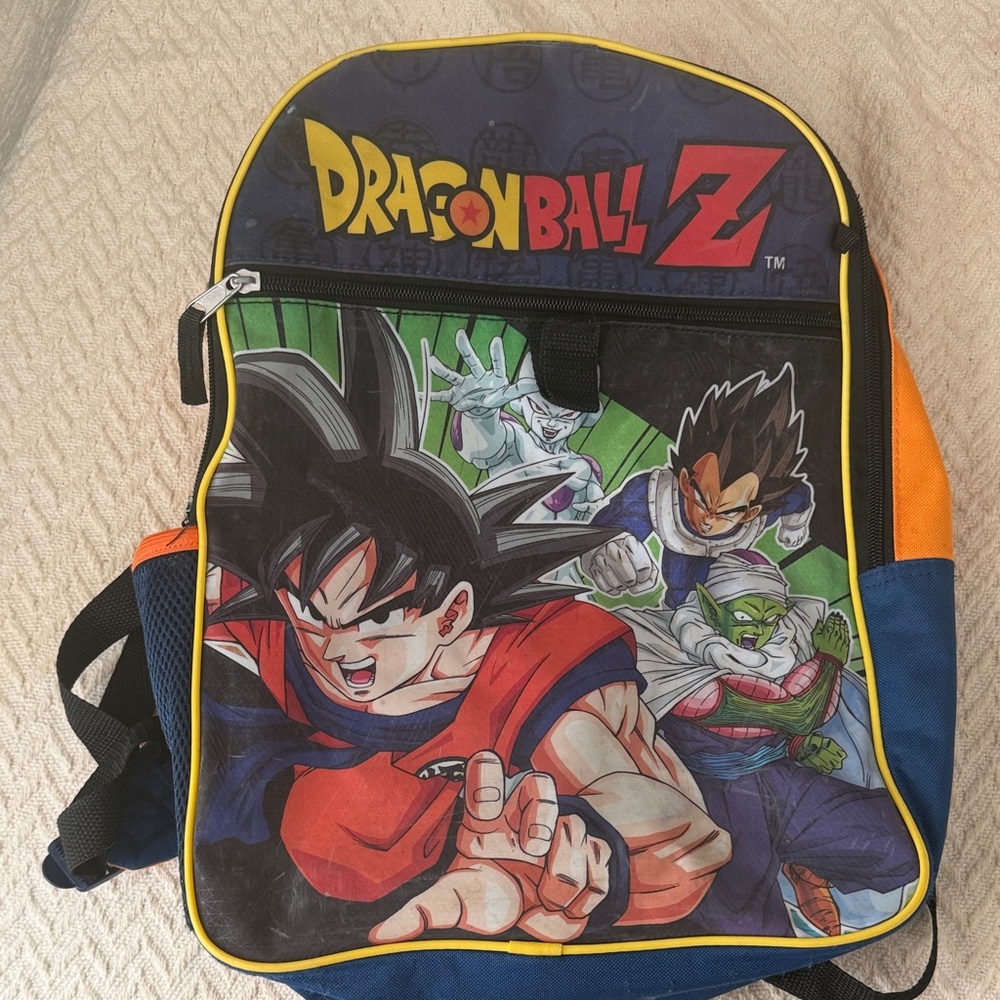 Bioworld Dragon Ball Z Orange and Blue backpack 🎒